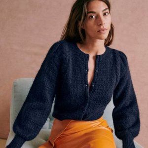 Sezane Navy Anouk Jumper, BNWT, Sz S